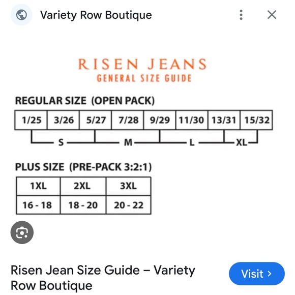 RISEN Wide Leg Jeans Espresso Brown High Rise NWT - Size 1XL (16-18) - Picture 14 of 14